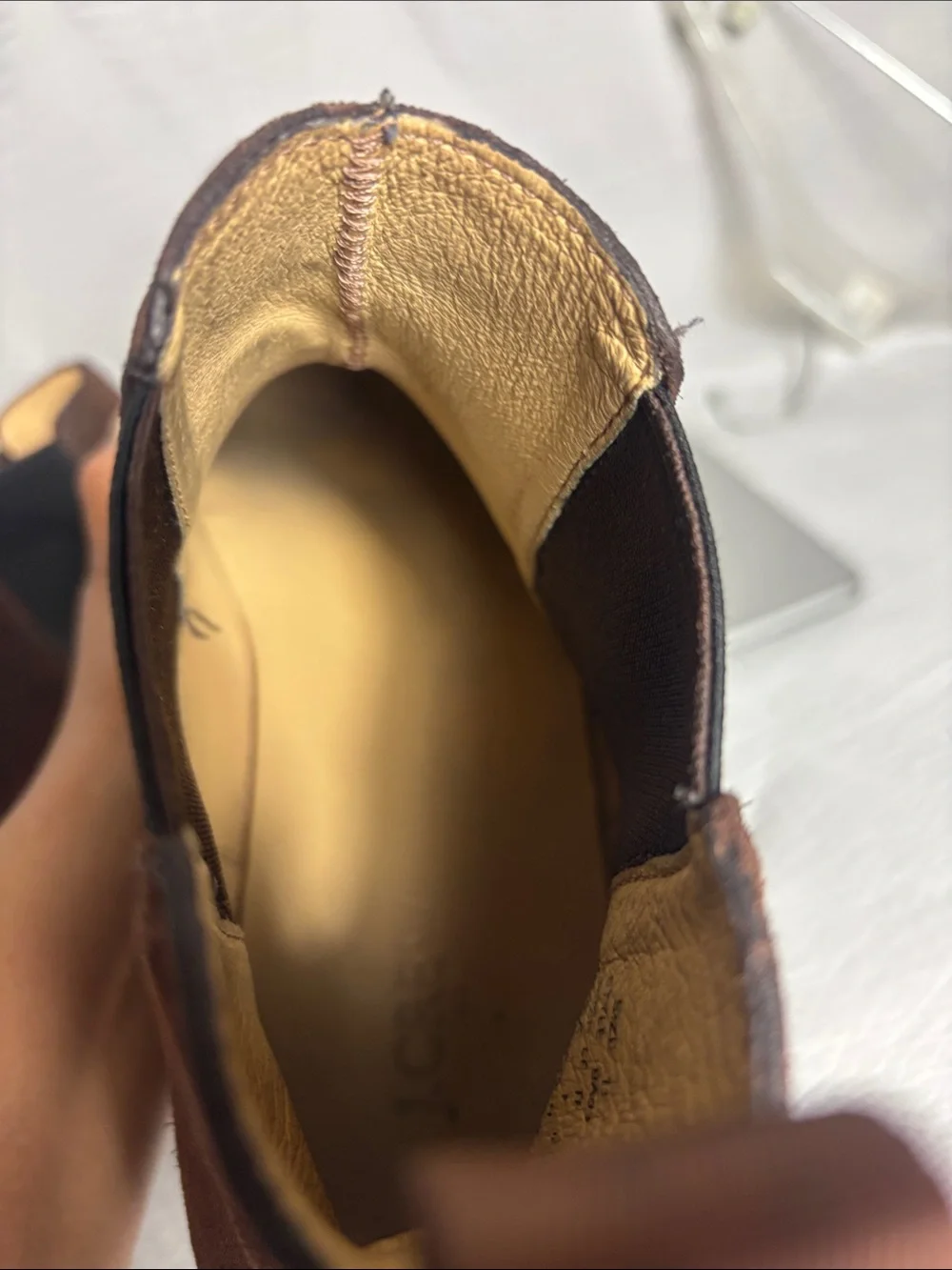 J. Crew Brown Suede Chelsea Chukka Boots